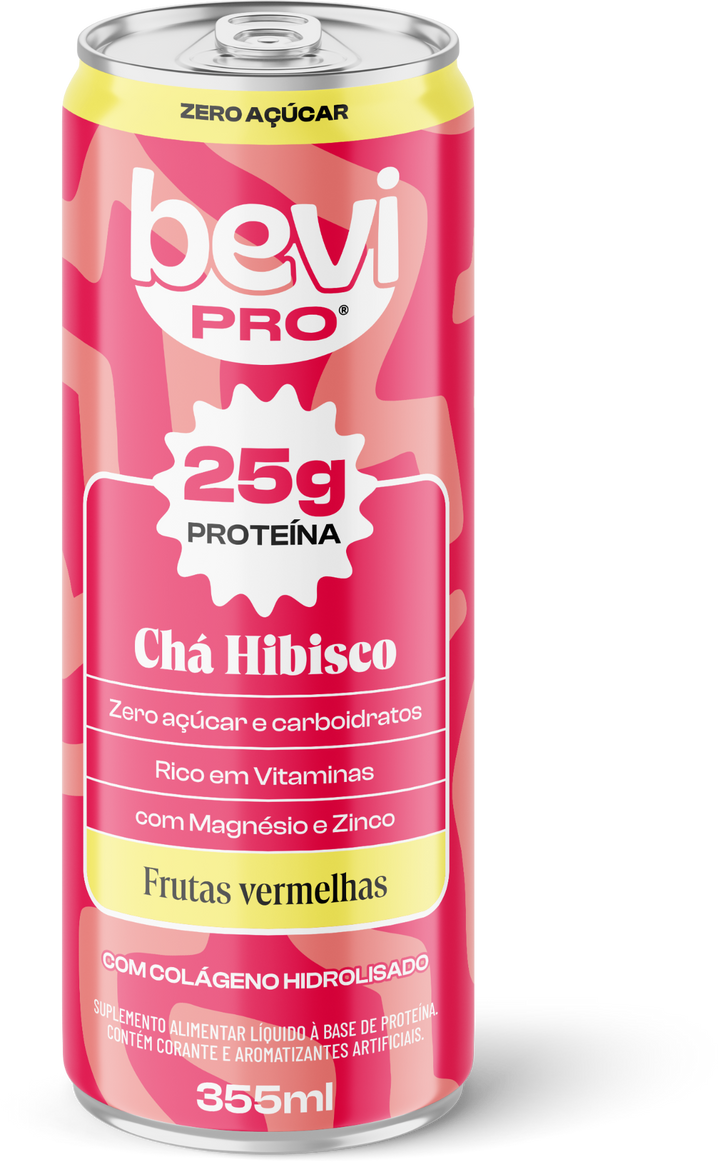 Bevi PRO Hibisco e Frutas Vermelhas