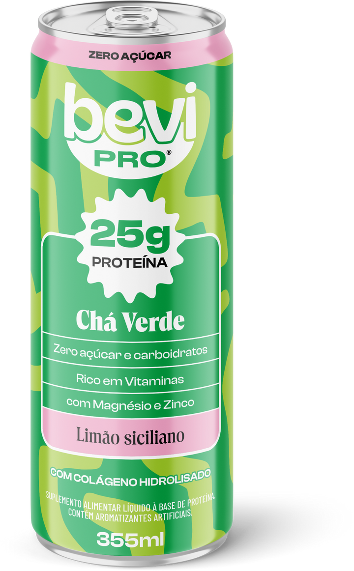 Bevi PRO Chá Verde e Limão Siciliano